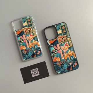Ốp lưng Unique Case dành cho iPhone Chất CHAT023 "Boss is watching"