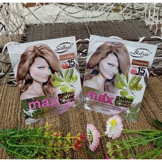 Combo 5 gói Dầu gội nhuộm tóc màu nâu hạt dẻ - Chestnut 30ml