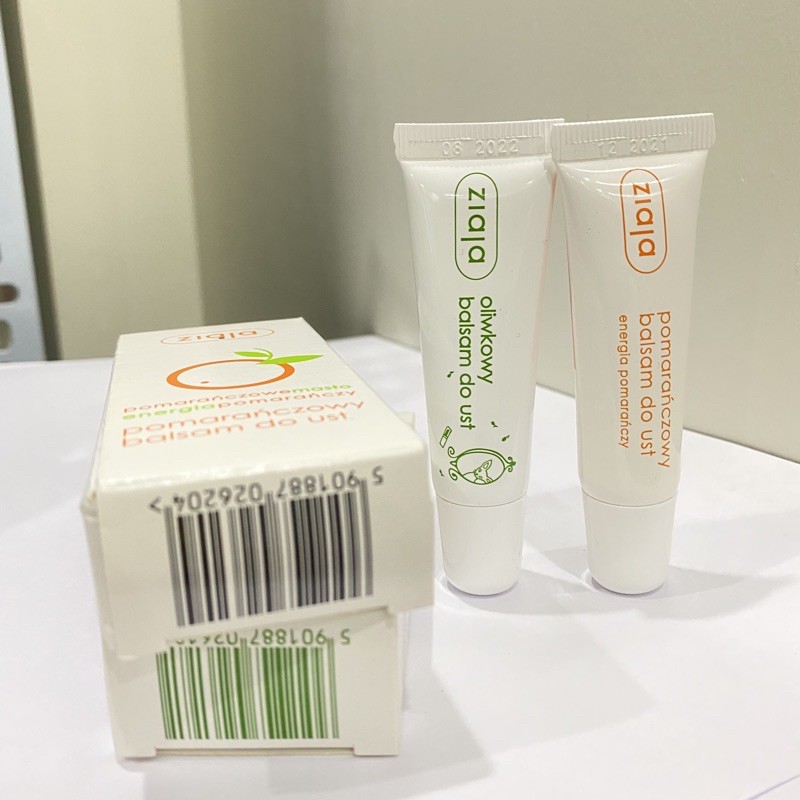 Dưỡng môi Oliu & Cam Ziaja