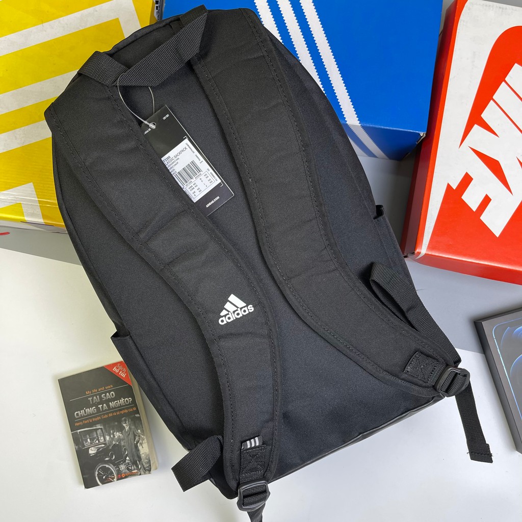 💥 [NGHIỆN TÚI GIÁ GỐC + VIDEO THẬT] Balo Adidas Classic Performance Backpack Balck - CF3300 | HÀNG XUẤT DƯ XỊN / GIÁ RẺ