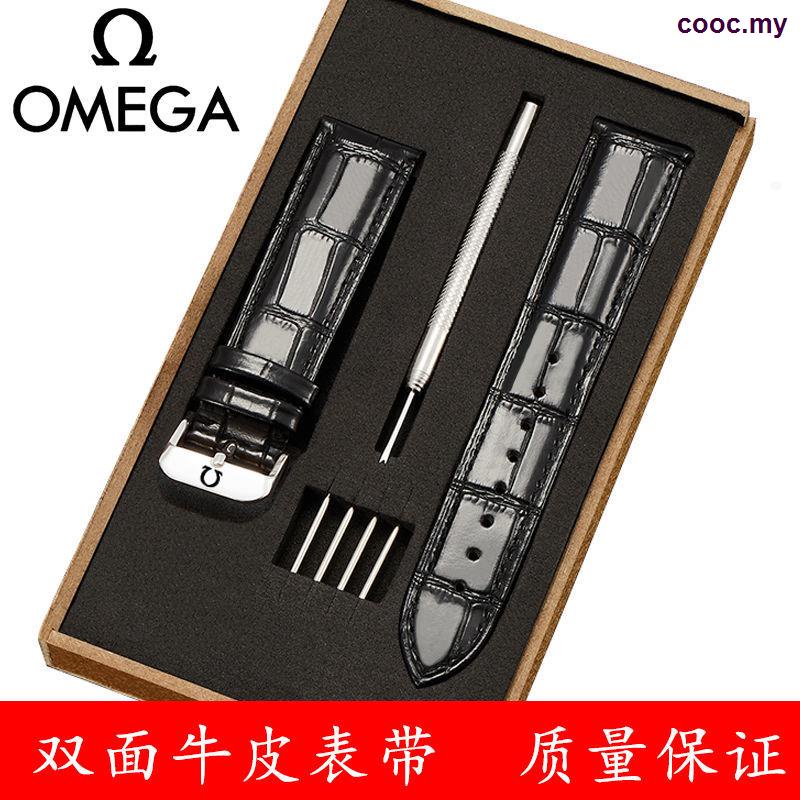 Dây Đeo Bằng Da Thật Cho Đồng Hồ Omga OMG OMG OMG Seamaster 300