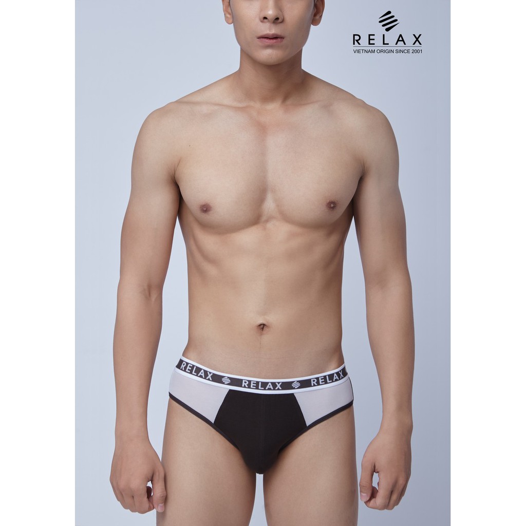 Quần lót nam brief RLTK023 quần sịp nam thoáng mát mềm mại cao cấp, co giãn tốt, ôm gọn - RELAX FAMILY