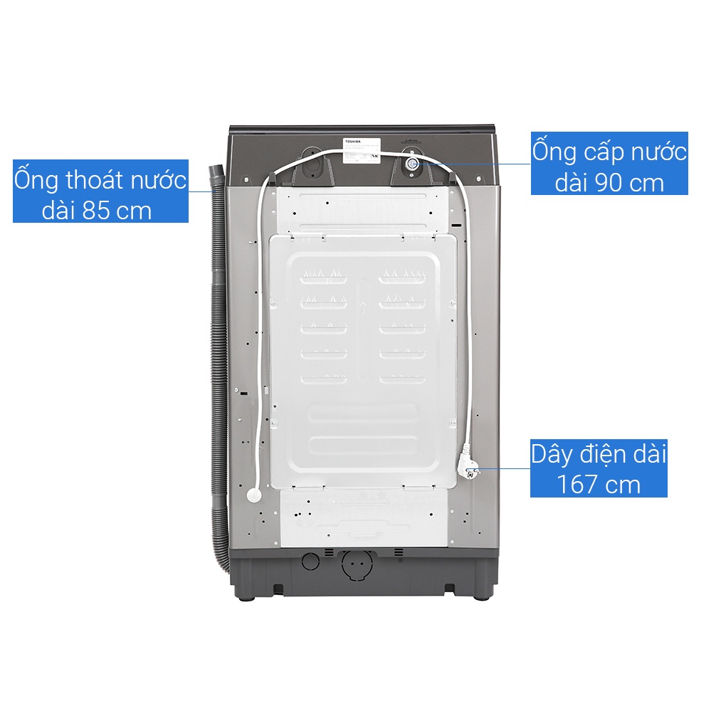 [Toshiba K1005FV] Máy giặt Toshiba 9 kg AW-K1005FV(SG)