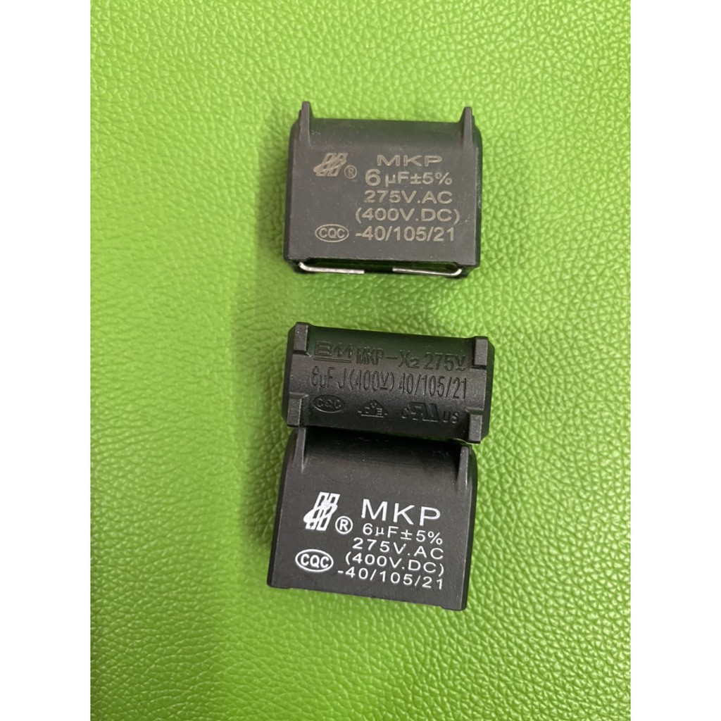 Tụ bếp từ 6uF 400V đứng