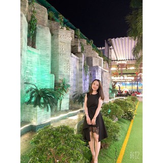 Đầm phối ren cao cấp