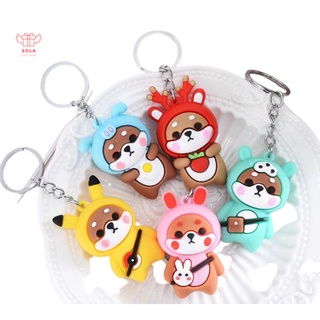 Móc khoá chú chó shiba siêu dễ thương