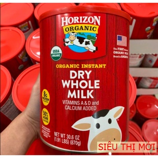 Có bill -sữa tươi dạng bột horizon organic 870g chính hãng mỹ - ảnh sản phẩm 3