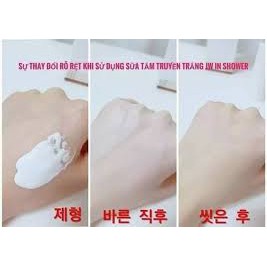 Sữa tắm truyền trắng m.meiday Shower White Body Tone Up Cream Hàn Quốc