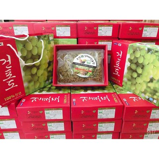 HỘP 1kg NHO KHÔ XANH HÀN QUỐC VỪA ĐẸP - NGON - SANG TRỌNG