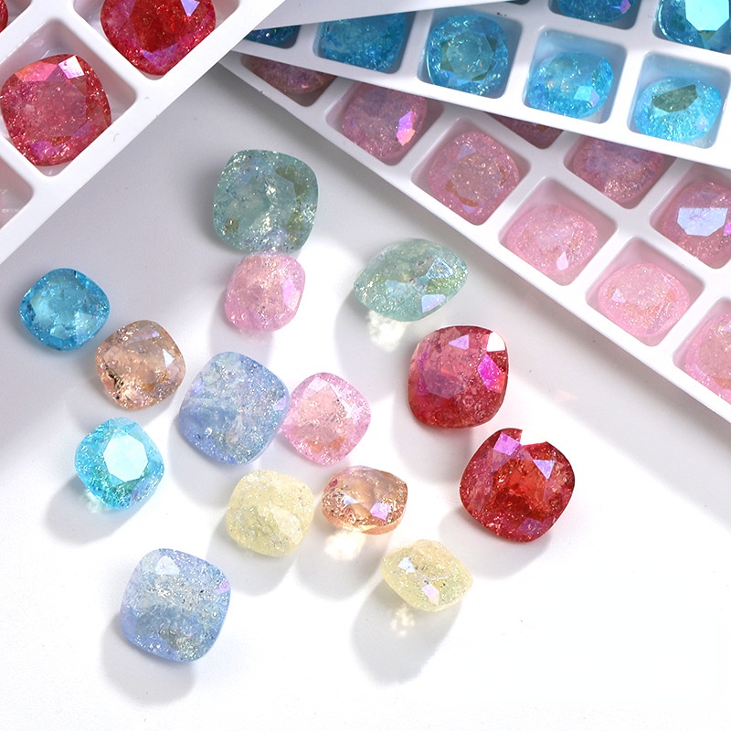 Bộ 9 Mũi Khoan Kính Đáy Nhọn Hình Vuông Chuyên Dụng