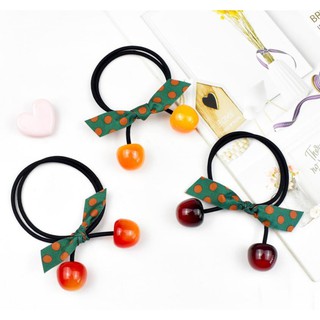 Dây buộc (cột) tóc trái Cherry siêu xinh
