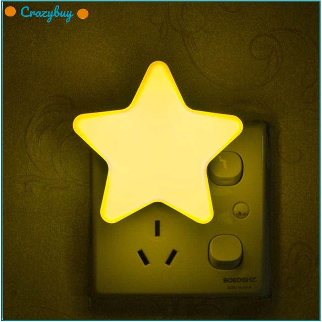 Cr Đèn Ngủ Led Cảm Ứng Hình Ngôi Sao Mini Cho Phòng Ngủ Của Bé