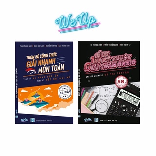 Sách- Combo giải nhanh toán và sổ tay bấm máy tính casio 580