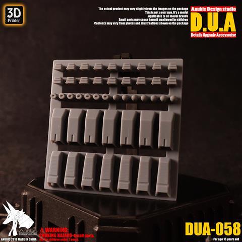Nhân Vật Anubis Gundam 3D Phiên Bản Áo Giáp Nặng / Vòi Phun Missile DUA058
