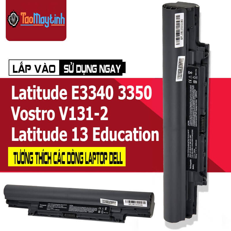 Pin Laptop Dell Latitude E3340 E3350 3350 3340 - Pin Laptop Dell Latitude 13 Education - Pin Laptop Dell Vostro V131-2