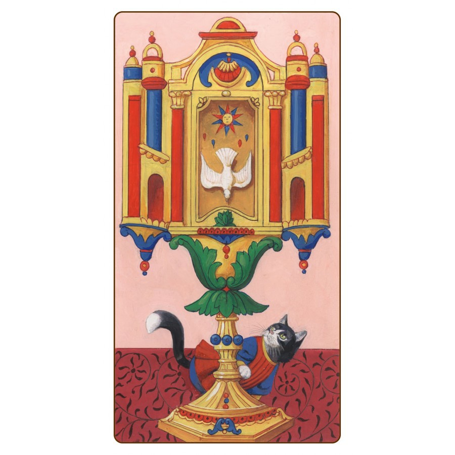 Bộ Bài Marseille Cat Tarot (Mystic House Tarot Shop) - Bài Gốc Authentic Chính Hãng 100%