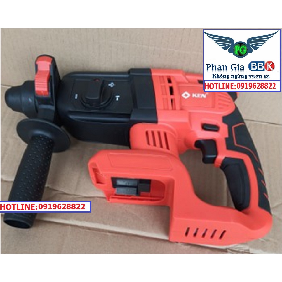 Thân Máy Khoan Bê Tông 188V - Động Cơ Không Chổi Than - Bảo Hành 12 Tháng