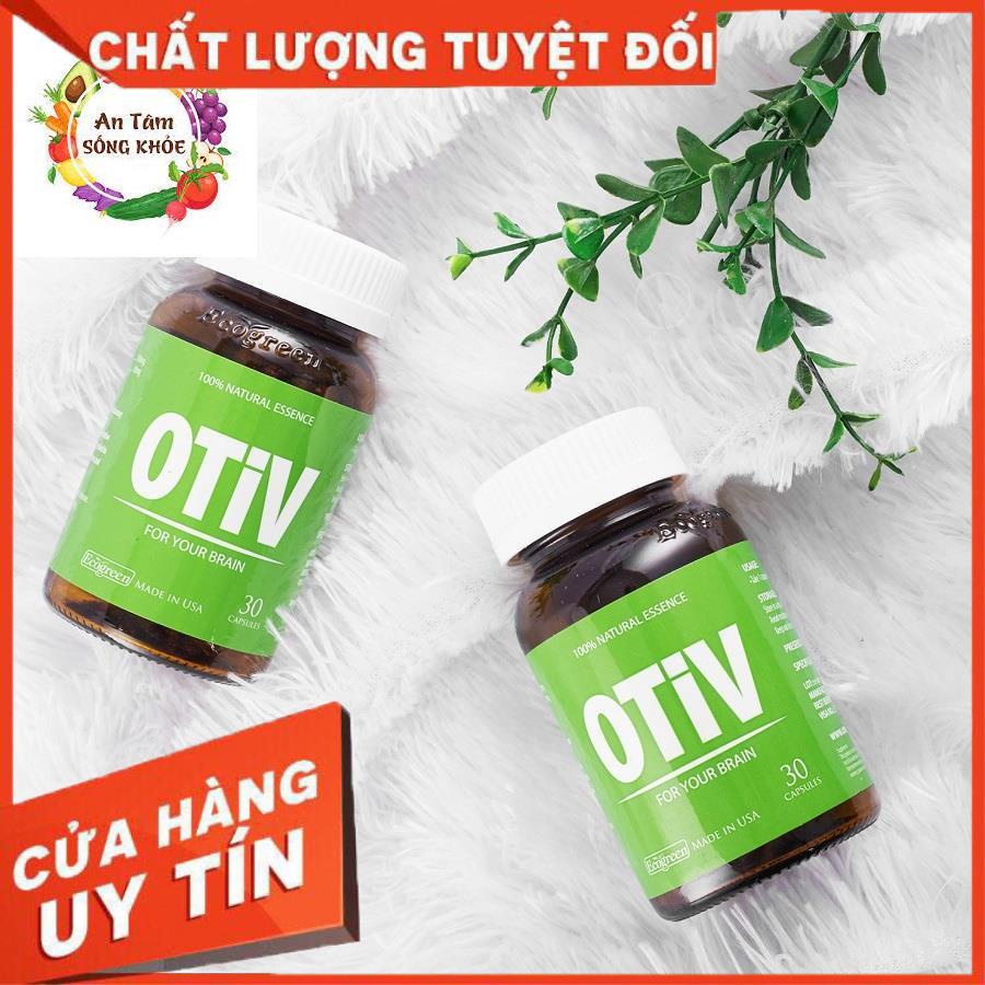 OTIV Hổ Trợ Cải Thiện Mất Ngủ - Đau Nửa Đầu -Tăng Cường Trí Nhớ - Hổ Trợ Tiền Đình