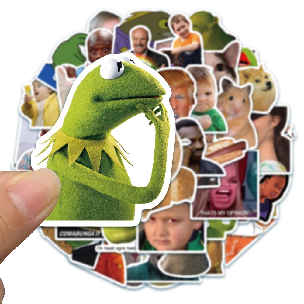 Set Hình Dán Graffiti Ngộ Nghĩnh Vui Nhộn Trang Trí Đa Dụng