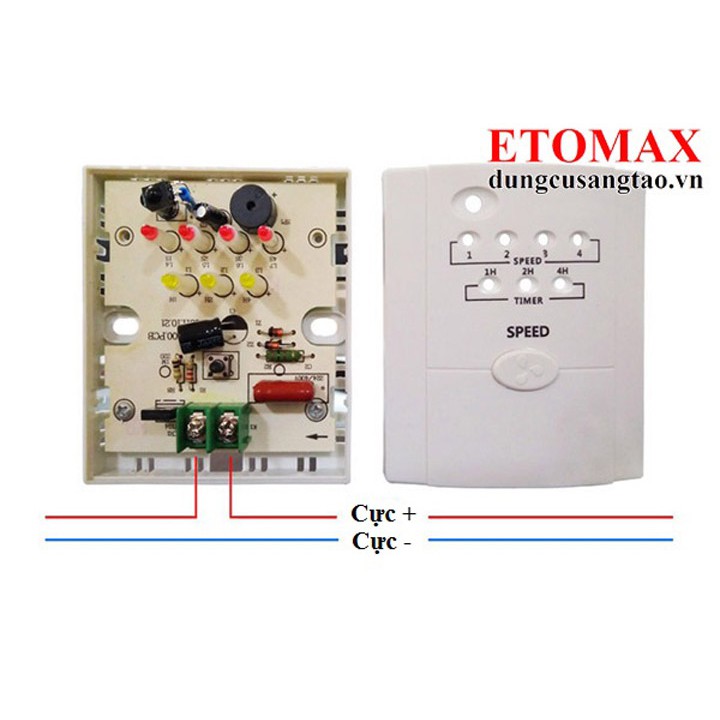 Công tắc điều khiển quạt trần Etomax