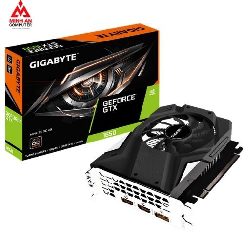 VGA Card màn hình đào coin Gigabyte Geforce GTX 1650 Mini 4G 1 Fan