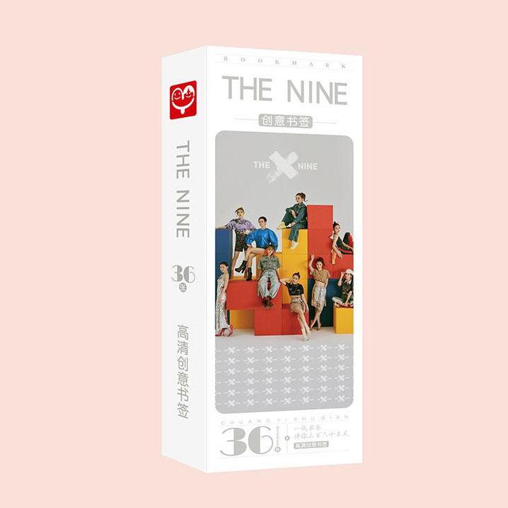 Hộp ảnh Bookmark The Nine tập ảnh đánh dấu sách kẹp sách 36 tấm