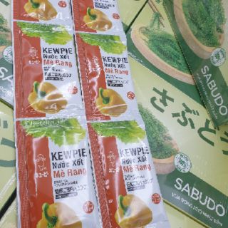 Combo 3 Gói sốt mè rang Kewpie 15ml