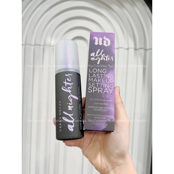 Xịt Giữ Makeup Urban Decay All Nighter Makeup Setting Spray