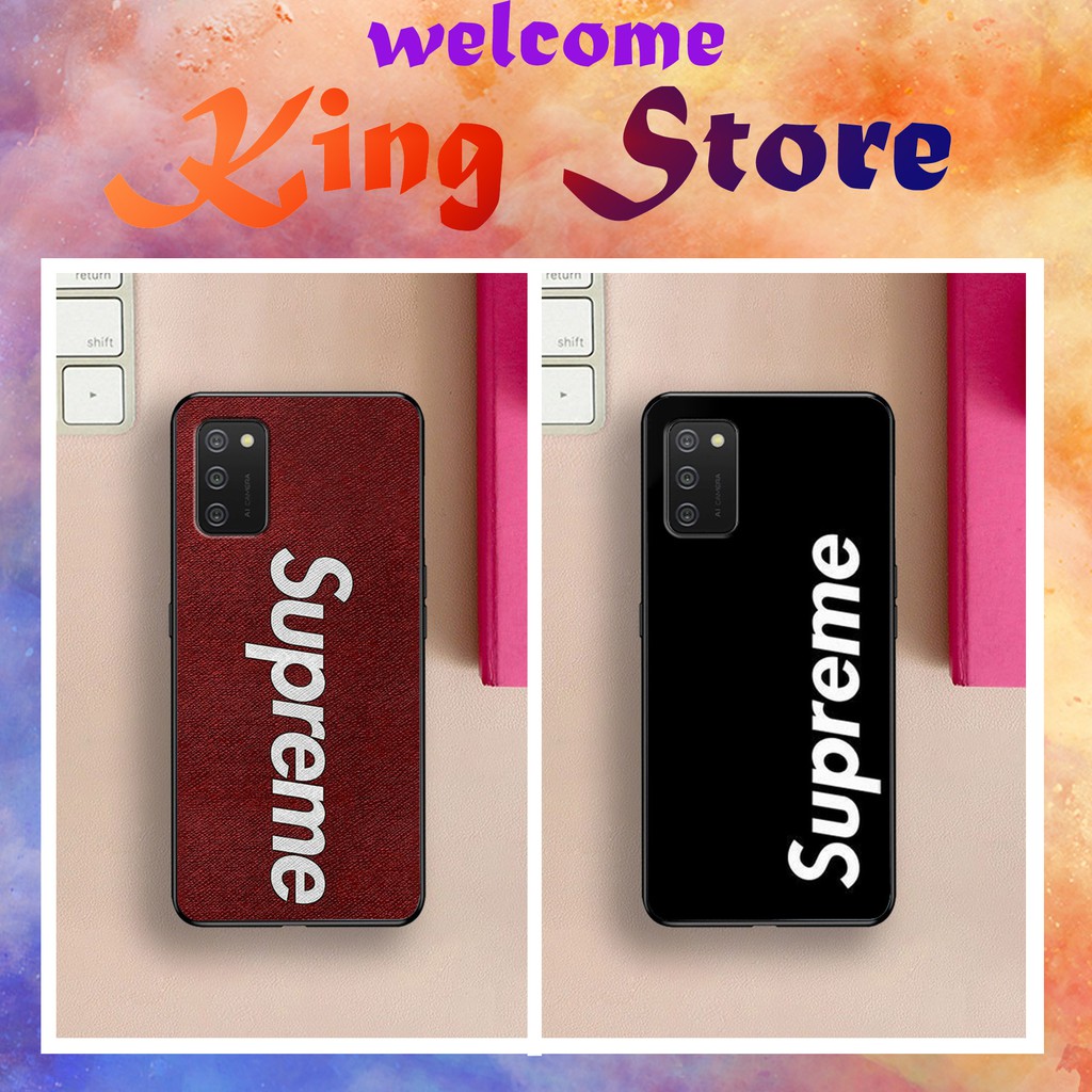 Ốp lưng Samsung A01/A02/A02s in hình Logo ŠUPŔĘMĒ siêu đẹp, độc, lạ_KINGSTORE.HN_Ốp SS A01/A02/A02s