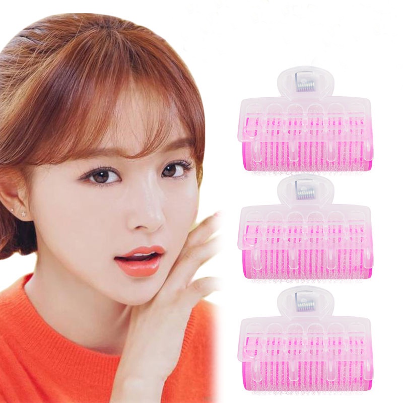 Kẹp Uốn Tóc Mái Cỡ Lớn Tạo Kiểu Tóc Xoăn Tự Dính