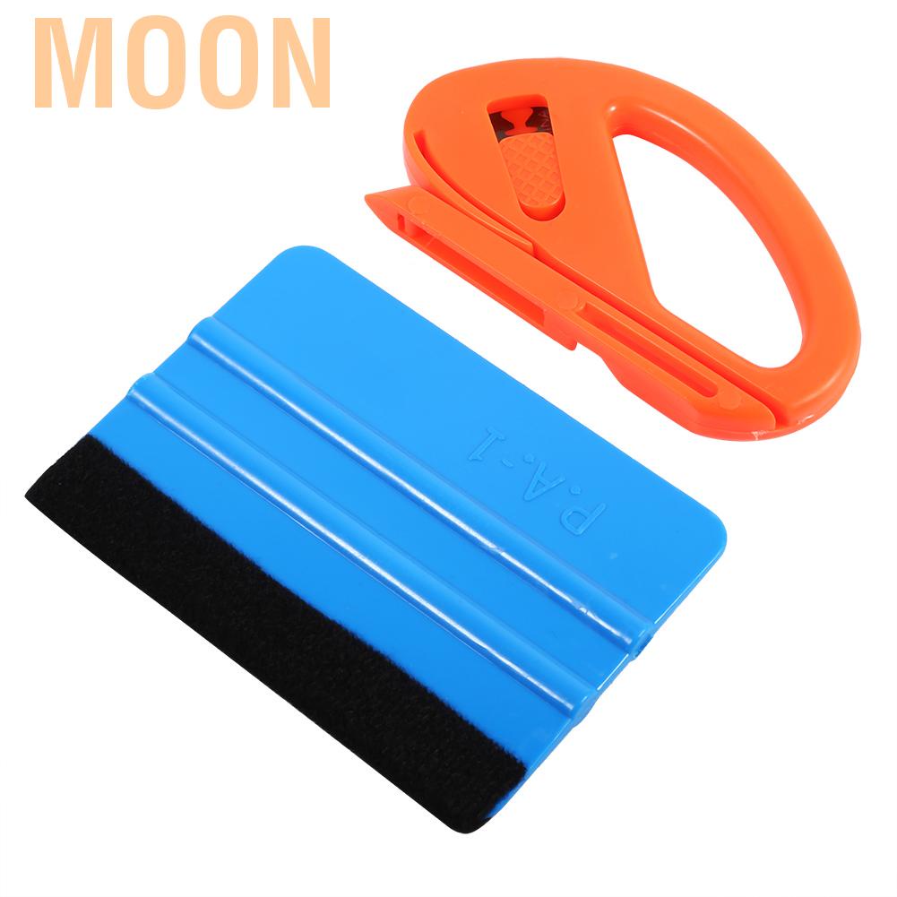 Vinyl Cutter Felt Edge Squeegee Scraper Kit Wrapping Tools