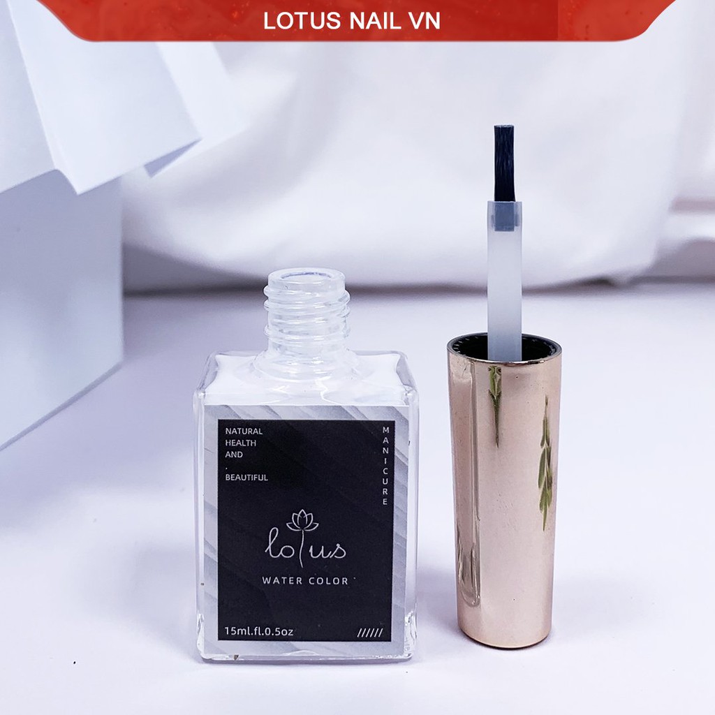 Cồn loang nail tạo vân đá Lotus cao cấp chai 15ml