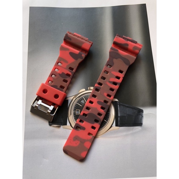 DÂY CAMO ĐỒNG HỒ G-SHOCK GA-100/110/120/200/400, GD-100/110/120, G-8900/GR-8900/GW-8900, GBA, GLS-100/8900
