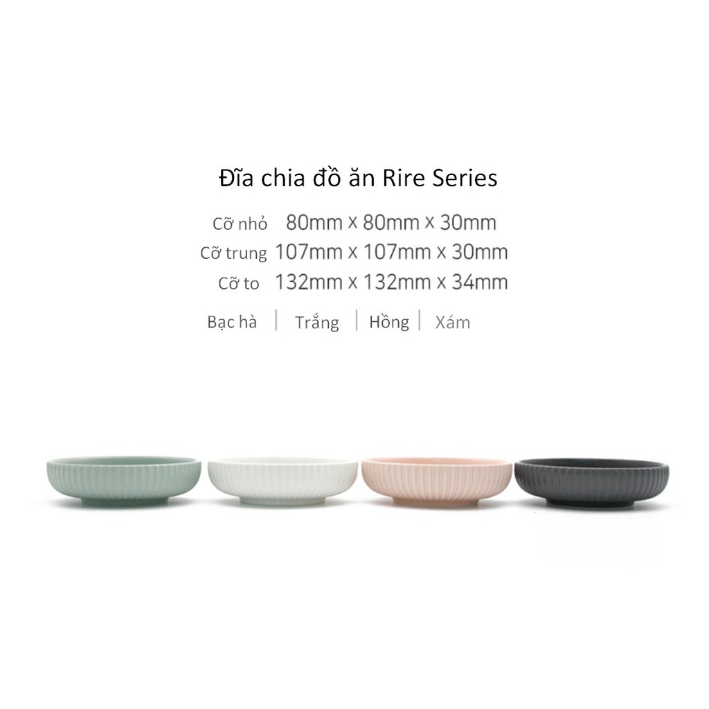 Đĩa chia đồ ăn Rire Series 3.5’’ -  Erato-  Hàng nhập khẩu Hàn Quốc