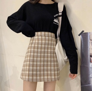 Váy kẻ caro