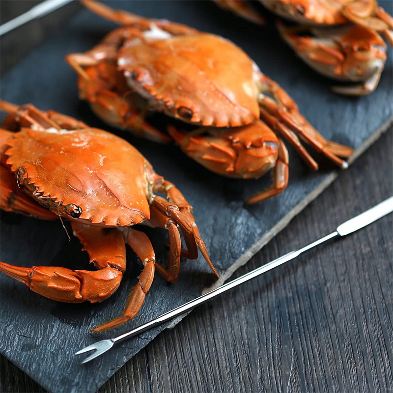 Bộ 10 Dụng Cụ Khui Hải Sản Và 4 Nĩa Ăn Hải Sản