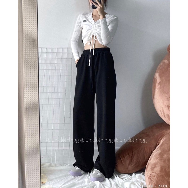 Quần Cullotes xuông xẻ đùi hàng Quảng Châu 3 màu Lyn Closet [Freeship Có sẵn]