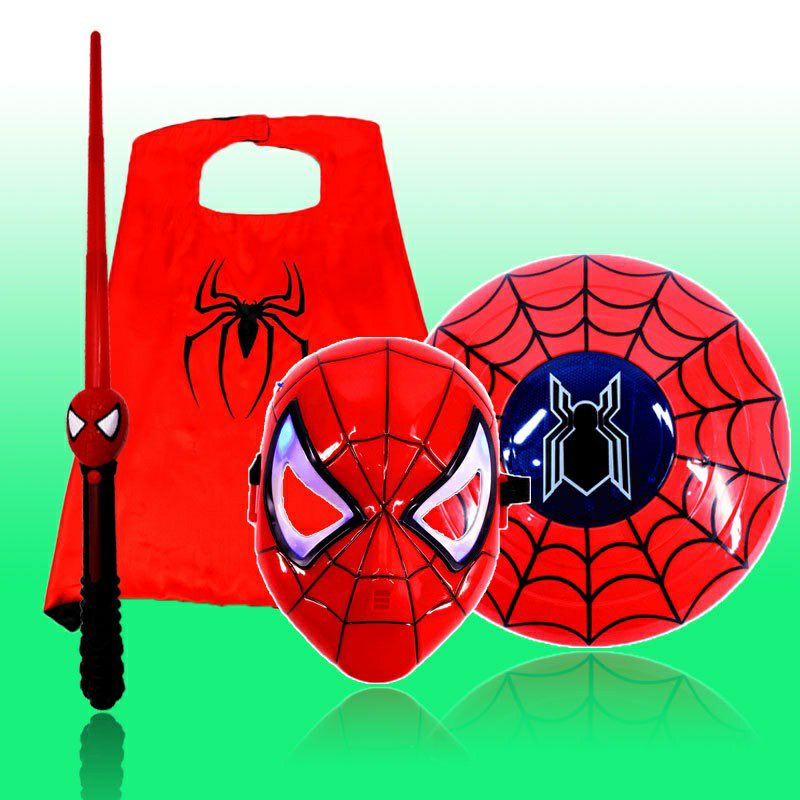 Đồ Chơi Mặt Nạ Người Nhện Spiderman Kèm Phụ Kiện Cho Bé [Loại 1]