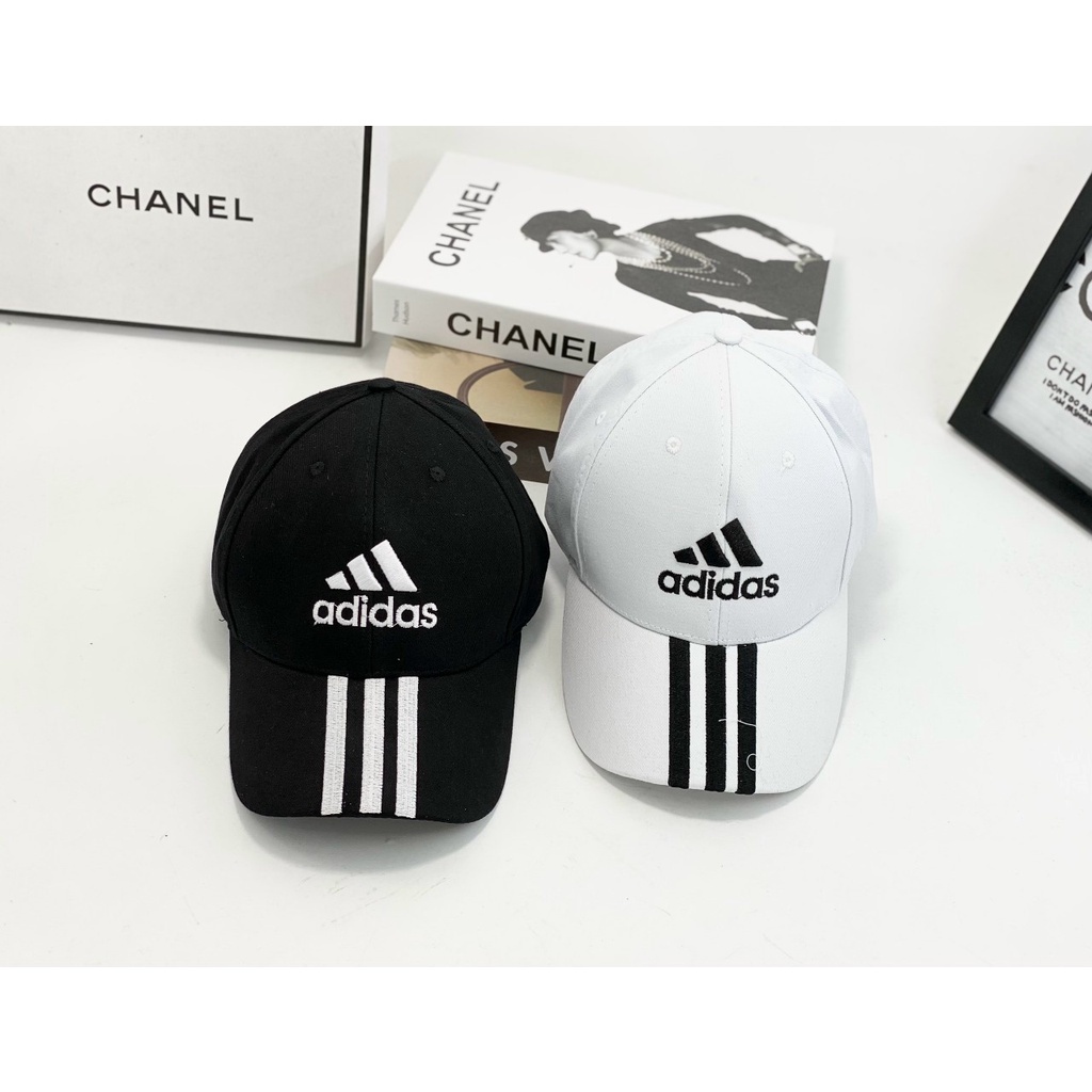 Nón kết, mũ lưỡi trai Adidas vải Kaki xịn chuẩn thời trang