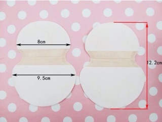 MIẾNG DÁN MỒ HÔI NÁCH NHẬT 5k/túi 2 miếng dán
