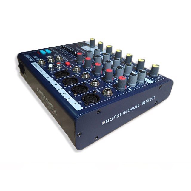 Mixer mini | Bộ trộn âm thanh chuyên nghiệp 6 kênh cho micro | EA ROBE WF-6G