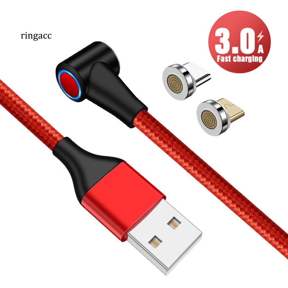 Dây Cáp Sạc Nhanh Usb Loại C 3a Cho Android Iphone