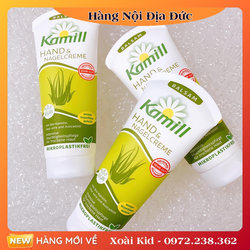 Kem dưỡng da tay và móng tay Classic Kamill hand & nail cream 100ml - 150ml - Date mới nhất đủ bill
