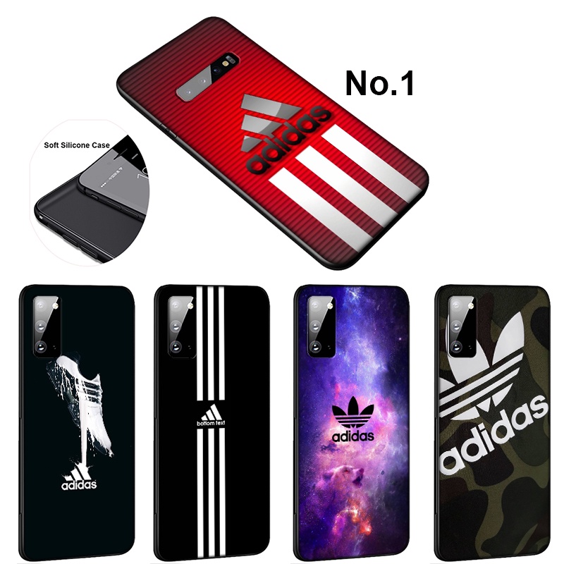 Ốp Điện Thoại Silicon Mềm Hình LOGO Adidas Cho Samsung Galaxy S22 Plus Note 20 Ultra 10 9 8 Plus Lite SE80