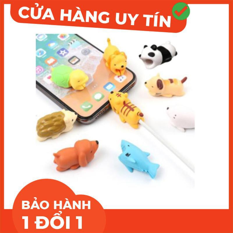 [ xả kho ] C96   THÚ CẮN CÁP - BẢO VỆ ĐẦU SẠC TẤT CẢ DÒNG MÁY ĐIÊN THOẠI