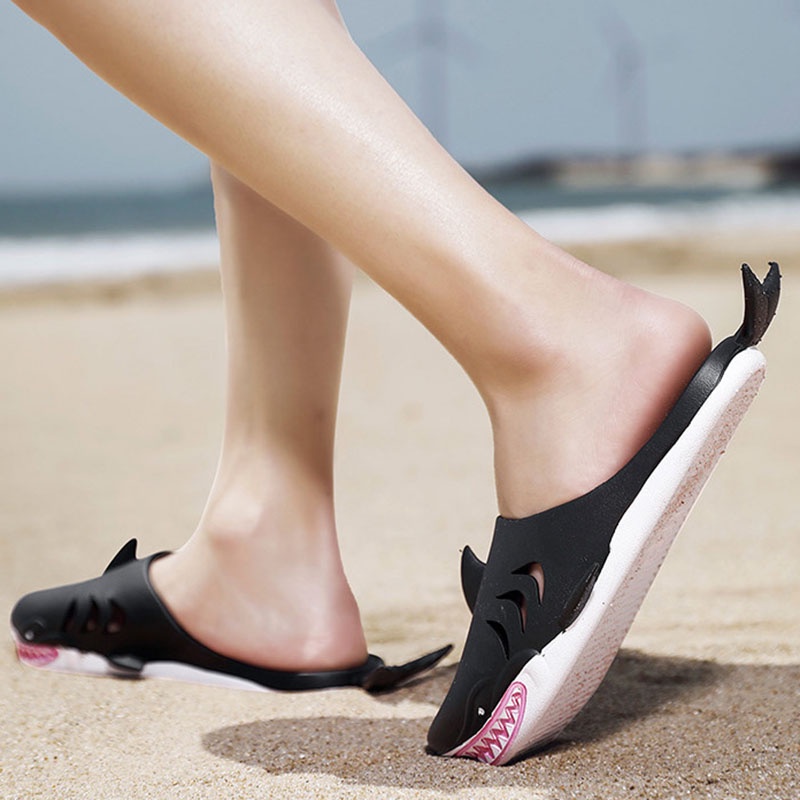 Dép Quai Ngang Chống Trượt In Họa Tiết Hoạt Hình Dễ Thương Thời Trang Cho Nam