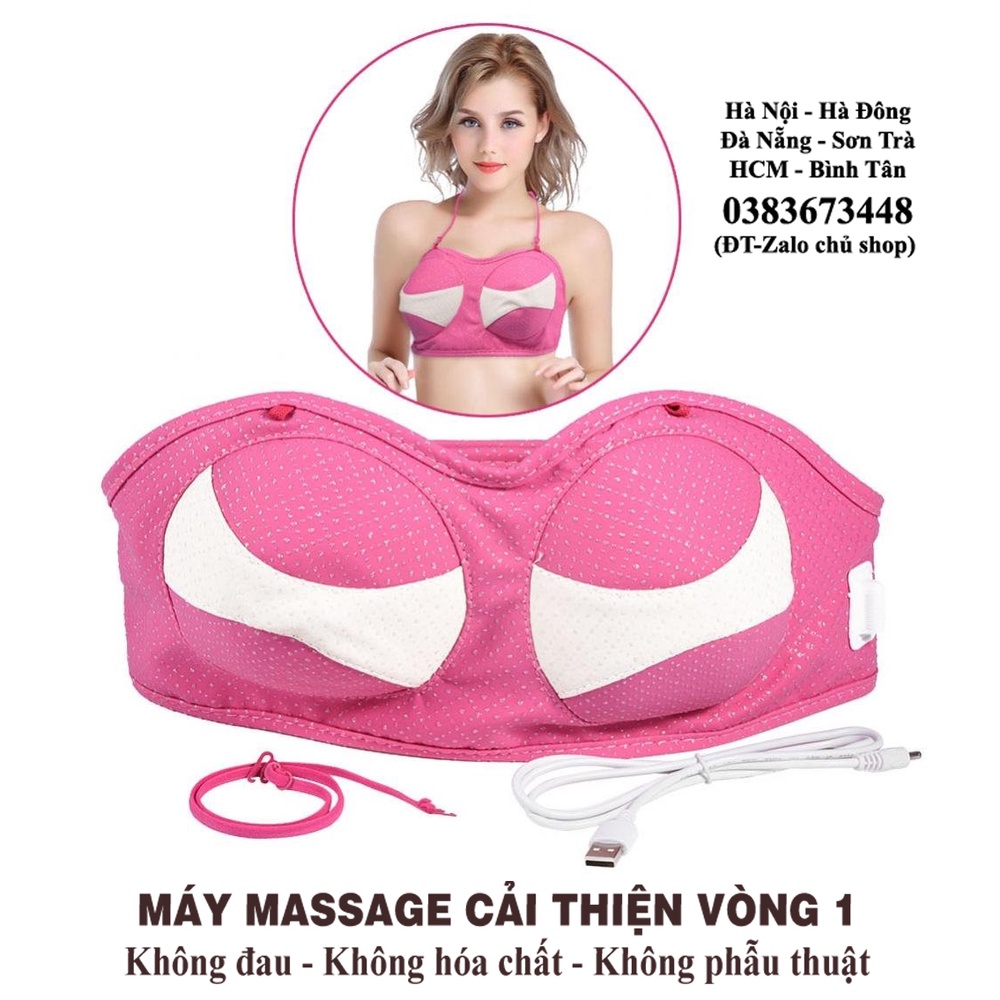 Máy Massage nâng cơ ngực chảy xệ + TẶNG TINH DẦU - Cách Làm Ngực To Tự Nhiên, Không Dao Kéo