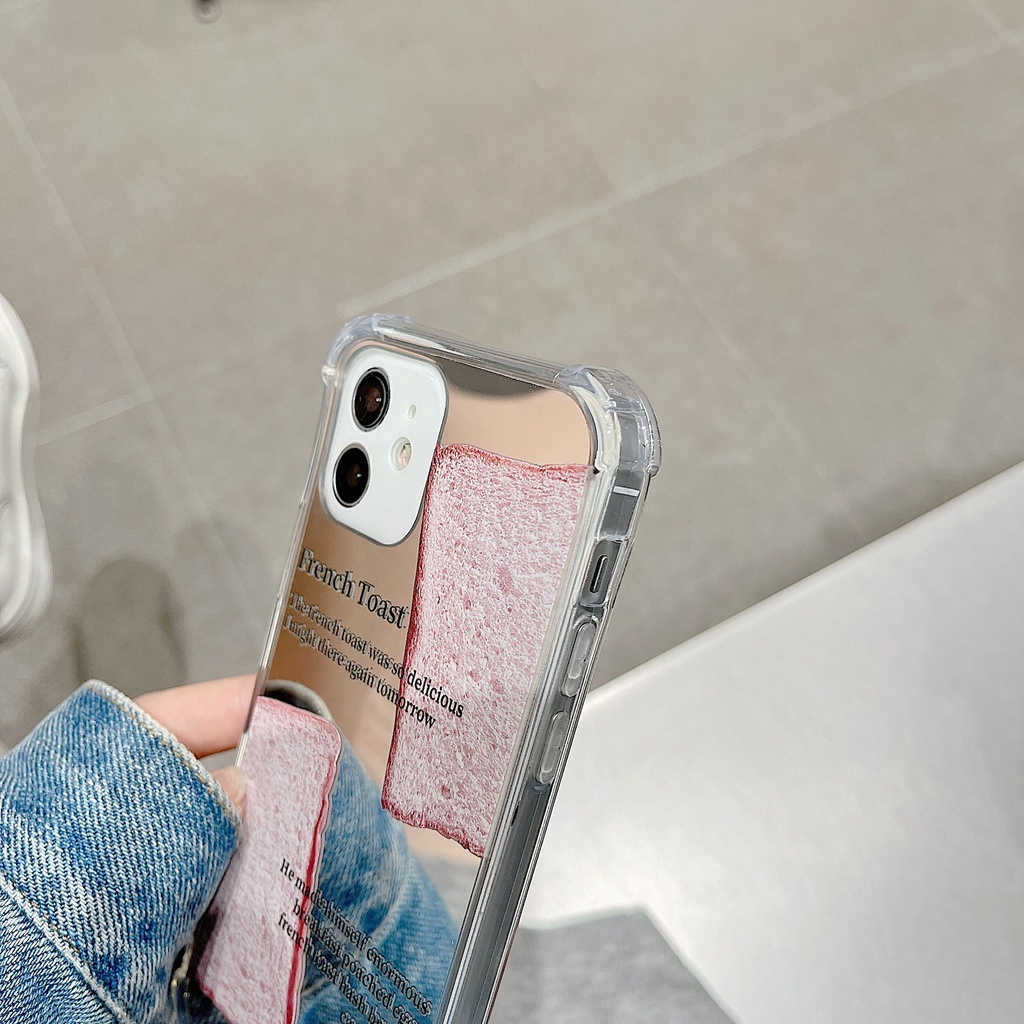 Ốp lưng iphone Ốp Điện Thoại TPU silicone Mặt Gương Thời Trang Cho iPhone 11 pro max X Xr Xs max 7 8 Plus 13 14pro pro max Dinuo case