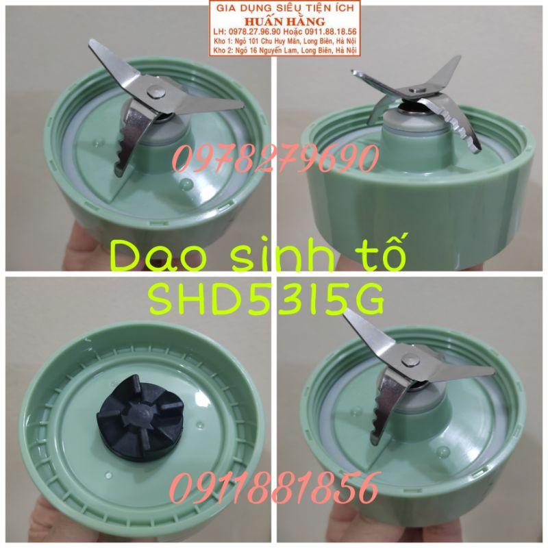 (CHÍNH HÃNG) DAO XAY SINH TỐ, DAO XAY KHÔ MÁY SUNHOUSE SHD5315G