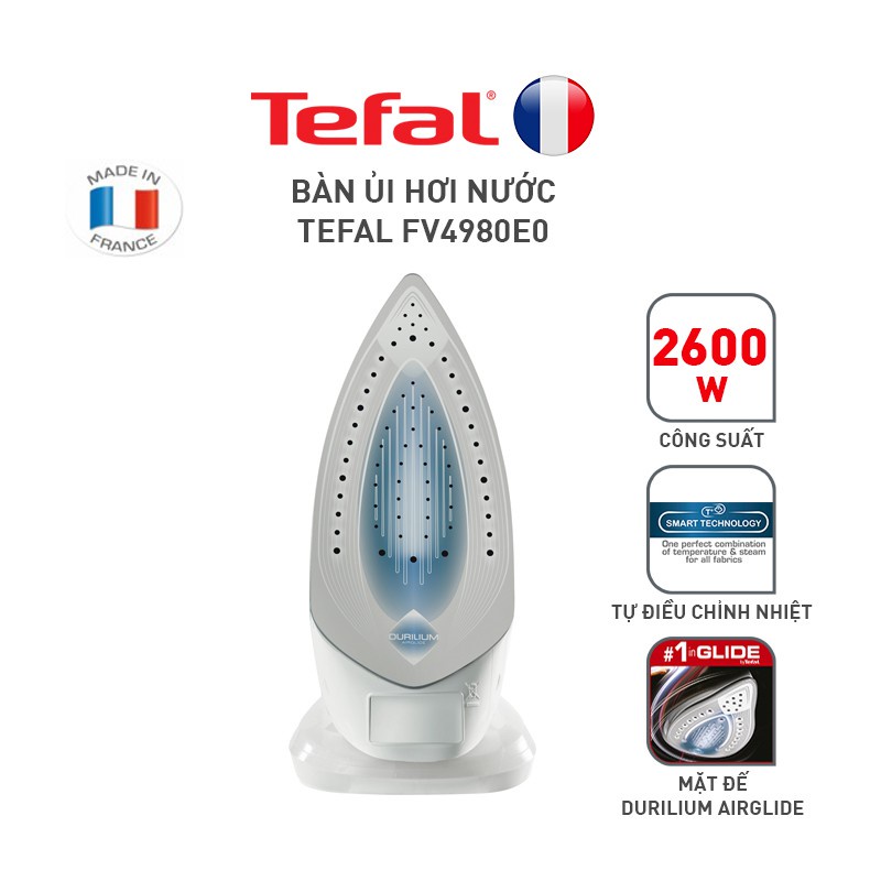 Bàn ủi hơi nước TEFAL FV4980E0